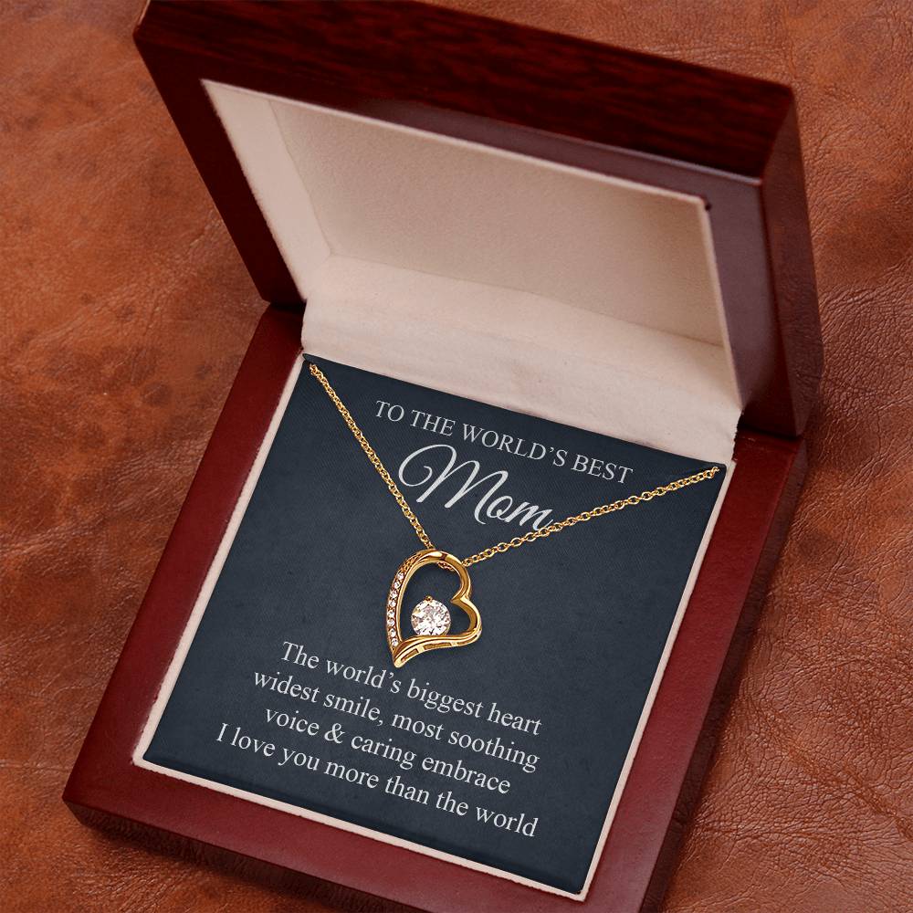 Mother's Heart Forever Love Necklace