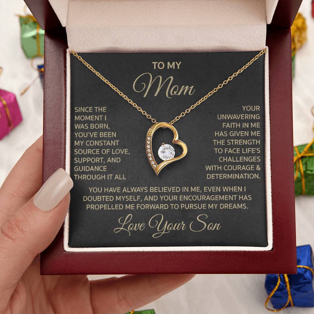 Mom's Gift-Forever Grateful Necklace