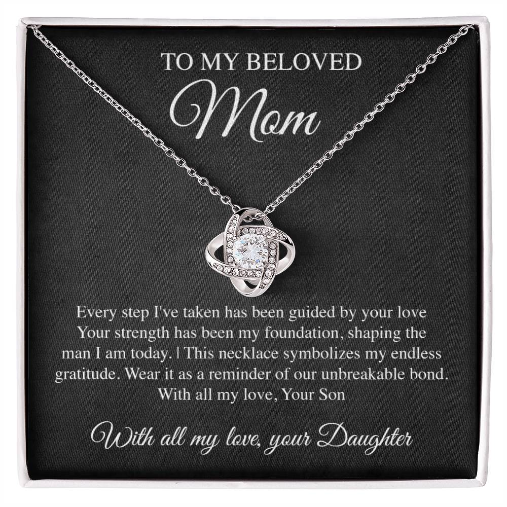 Mother's Guidance Crest Necklace Card Daughter