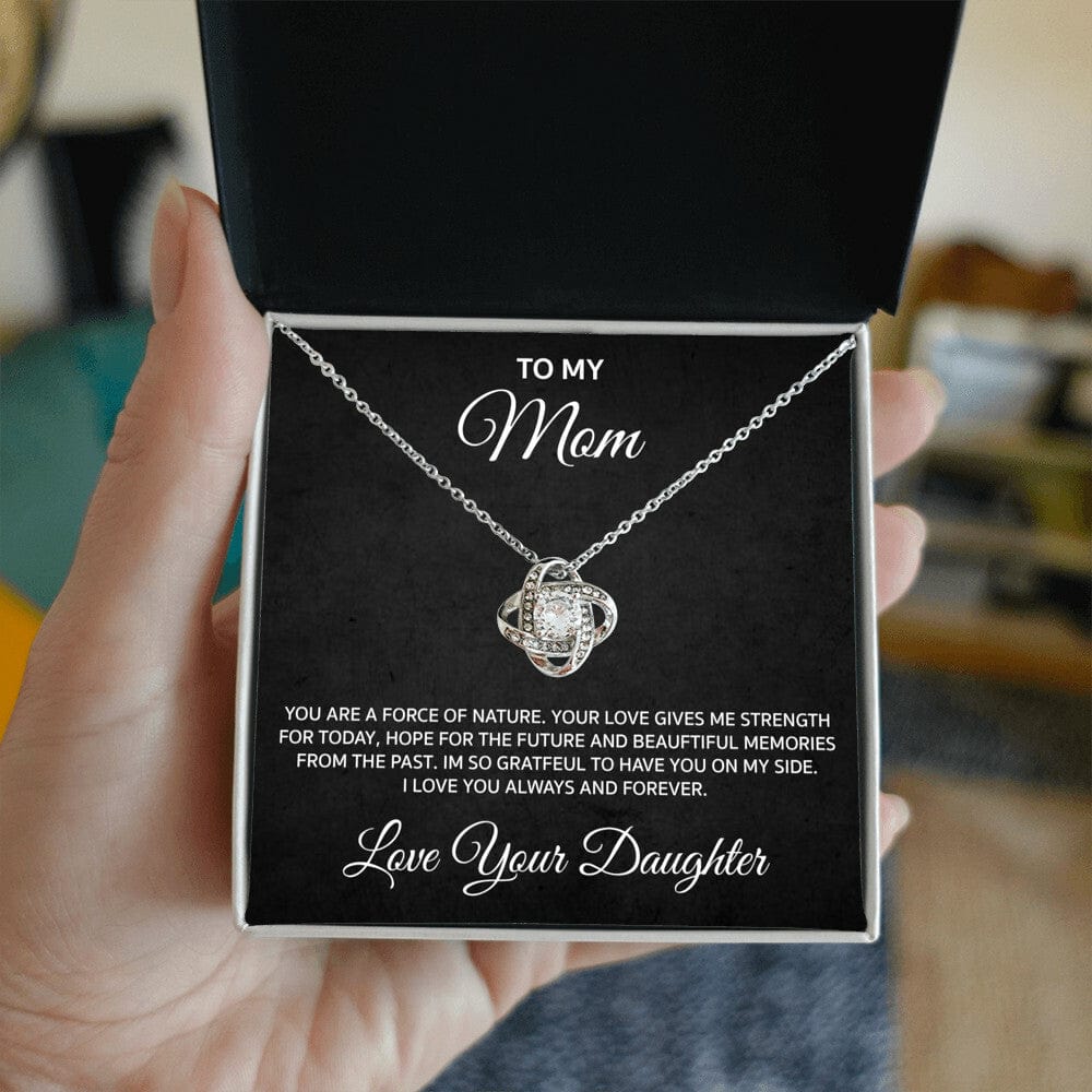 Daughter to Mother "You're a Force of Nature" Necklace