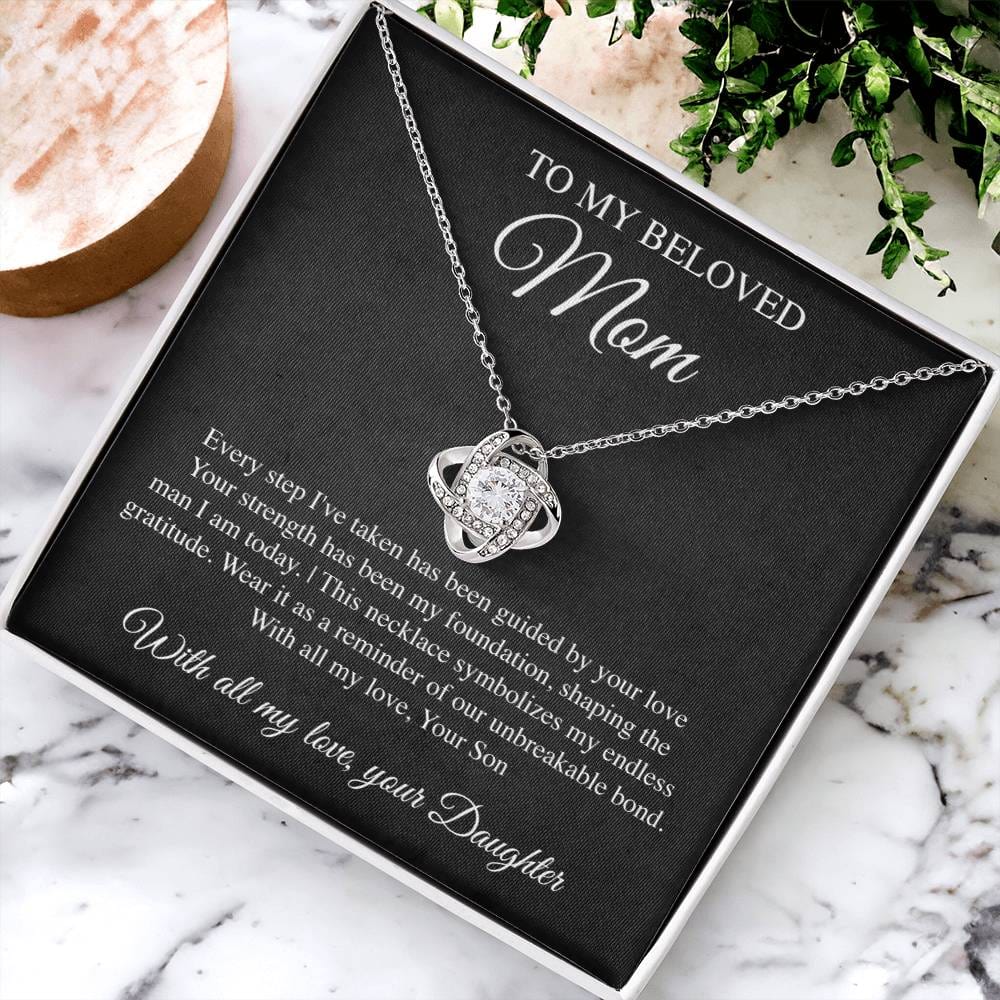 Mother's Guidance Crest Necklace Card Daughter