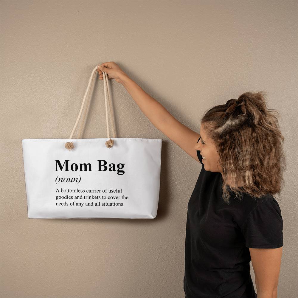 Mom Bag Definition Weekender Tote