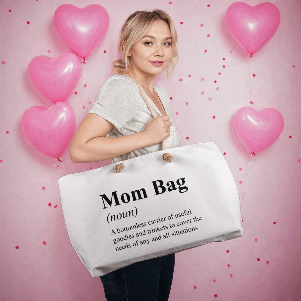 Mom Bag Definition Weekender Tote