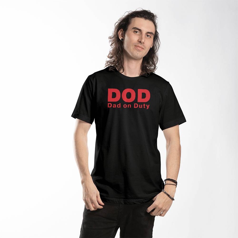 DOD (Dad on Duty) -  T-Shirt