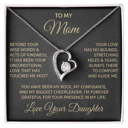 Mom's Gift-Forever Grateful Necklace