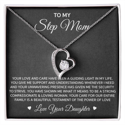 Daughter to Step-Mom "Power of Love" Necklace