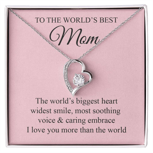 Mom's Care Forever Love Necklace