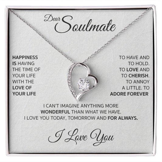 ALMOST SOLD OUT - Soulmate "Last Everything" | Forever Lover Necklace