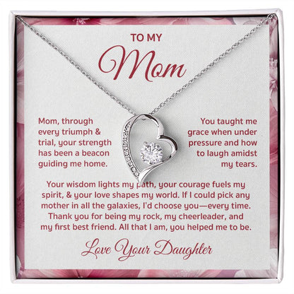 Mother's Daughter Forever Love Necklace