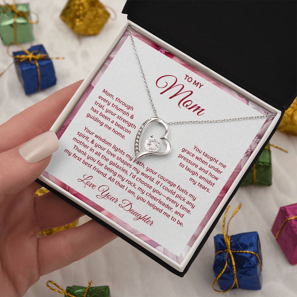 Mother's Daughter Forever Love Necklace