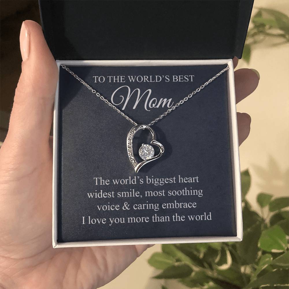 Mother's Heart Forever Love Necklace