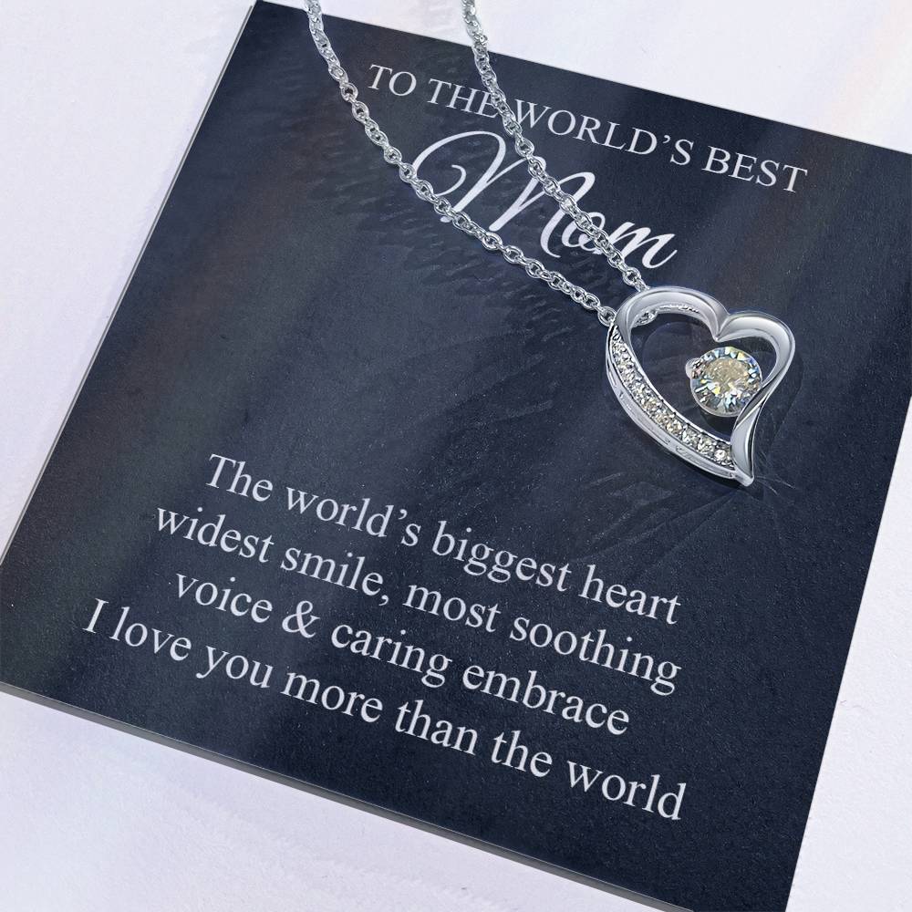 Mother's Heart Forever Love Necklace