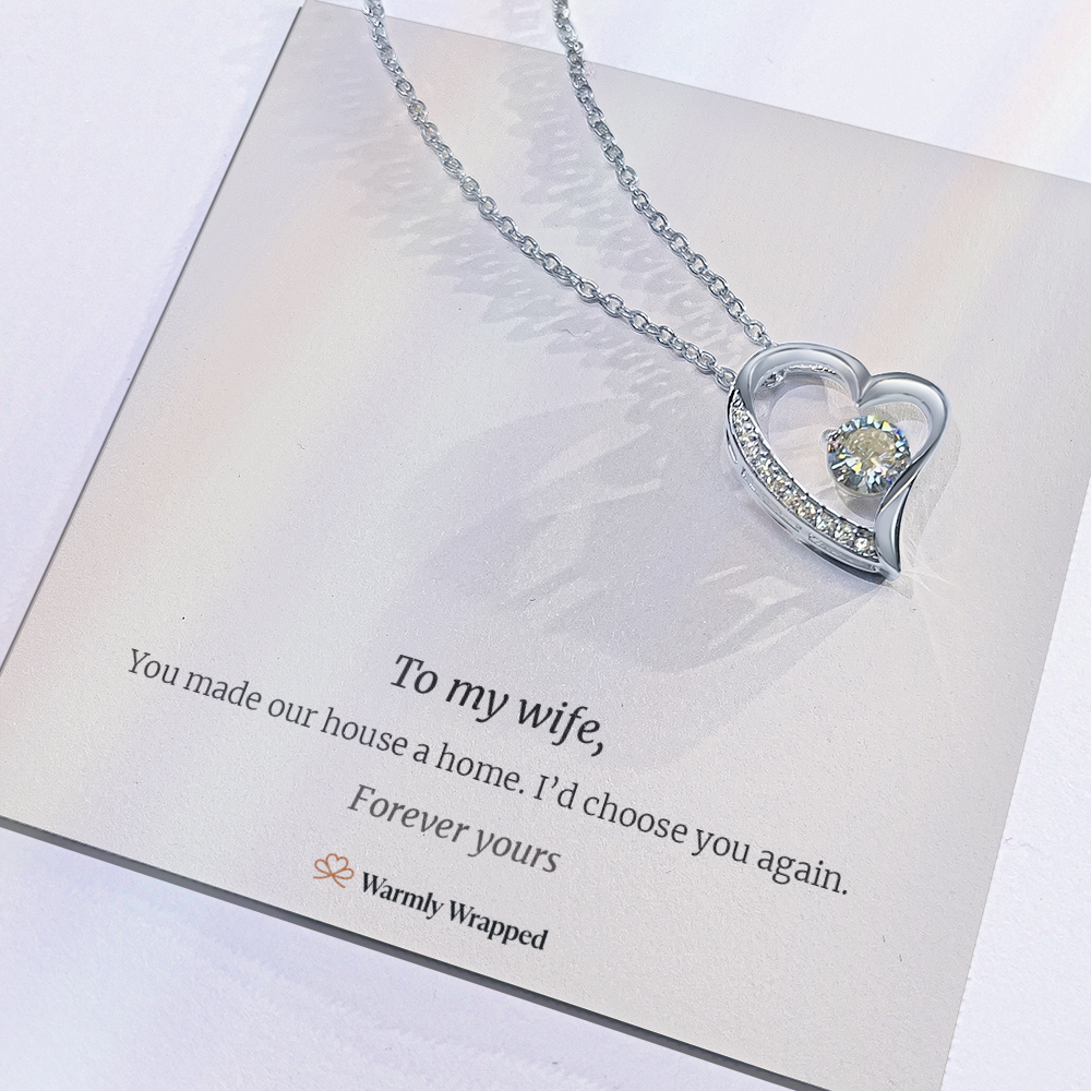 To My Wife Forever Love Necklace