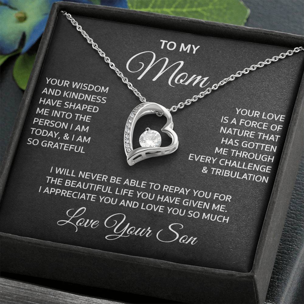 Mom's Gift-Forever Grateful Necklace