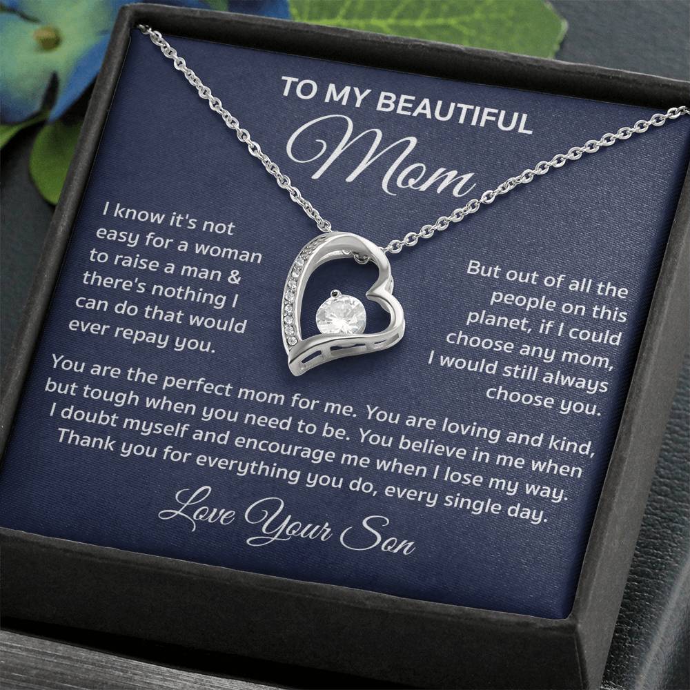 Mother Son Bond - Forever Love Necklace