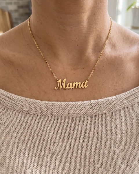 Mama Name Necklace